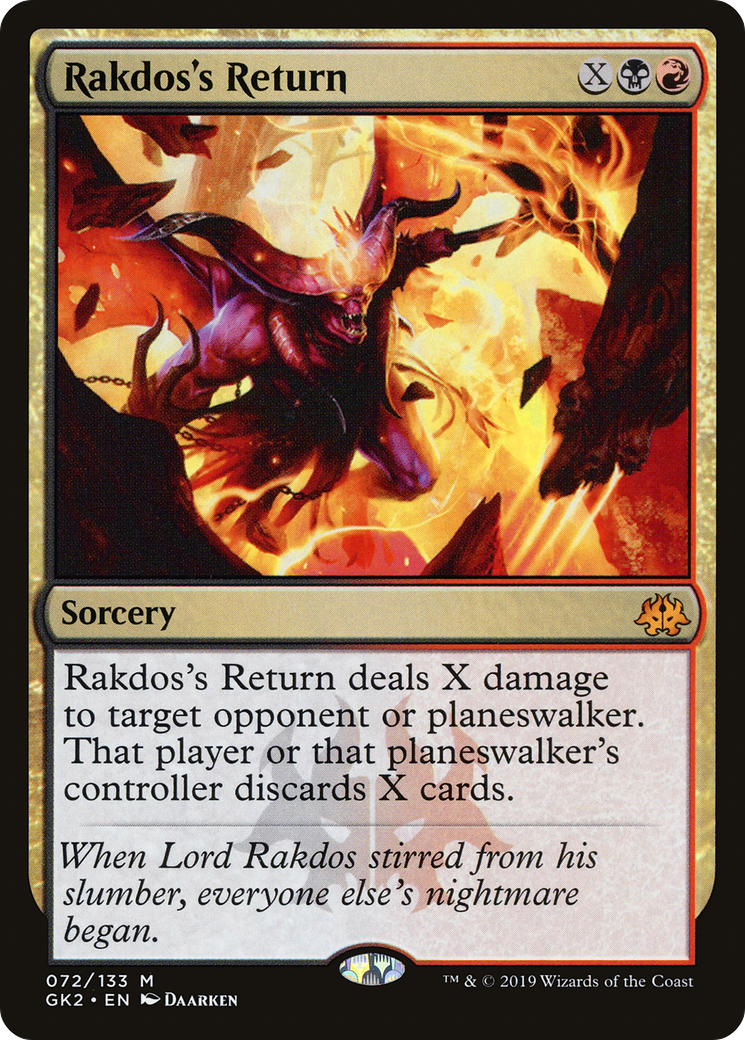 Rakdos's Return (072) - RNA Guild Kit