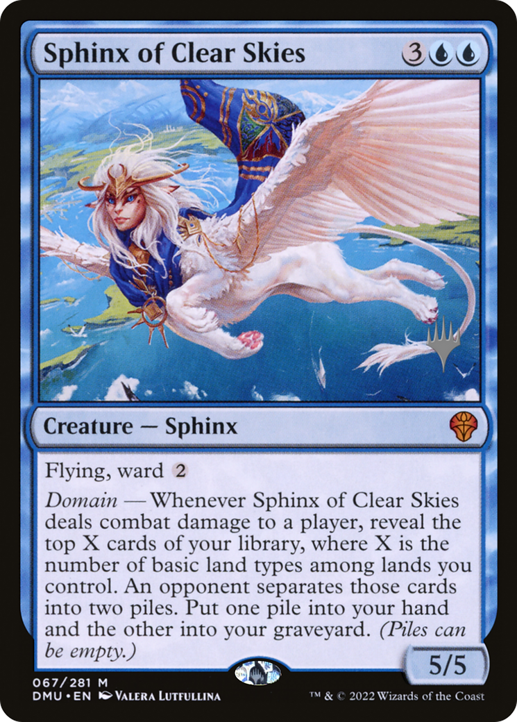 Sphinx of Clear Skies (067) - Dominaria United Promos