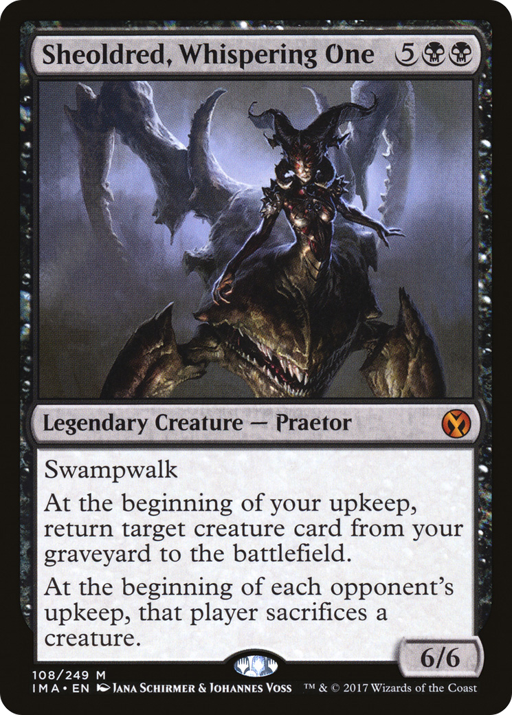 Sheoldred, Whispering One (108) - Iconic Masters