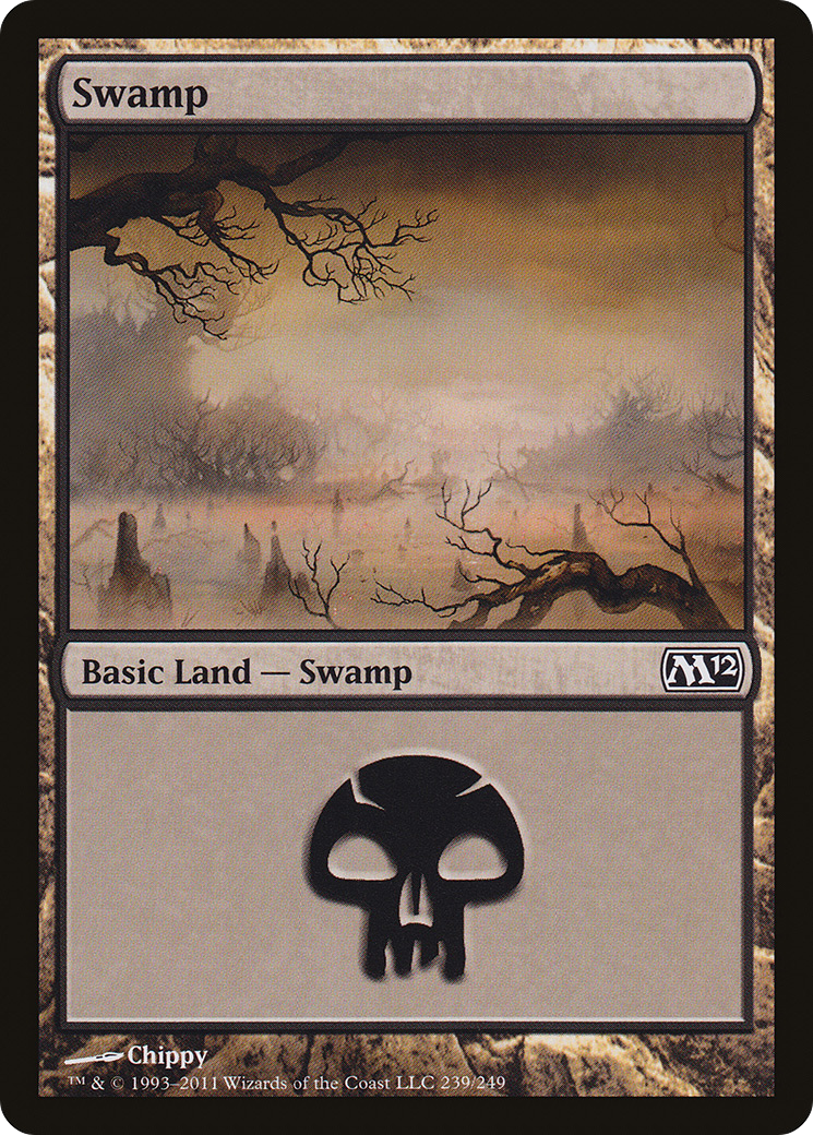 Swamp (239) Foil - Magic 2012