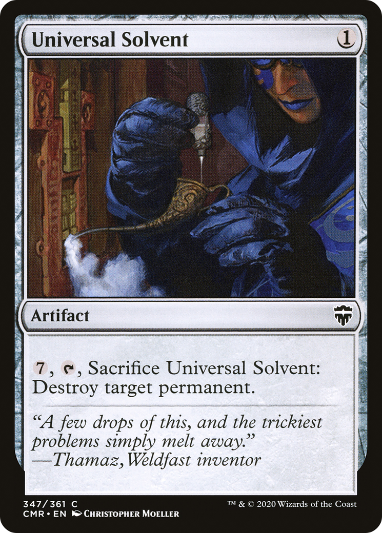 Universal Solvent (347) Foil - Commander Legends