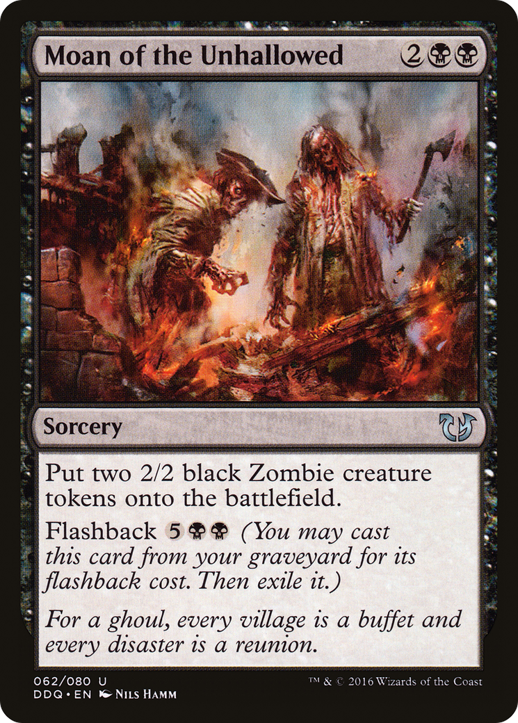 Moan of the Unhallowed (062) - Duel Decks: Blessed vs. Cursed