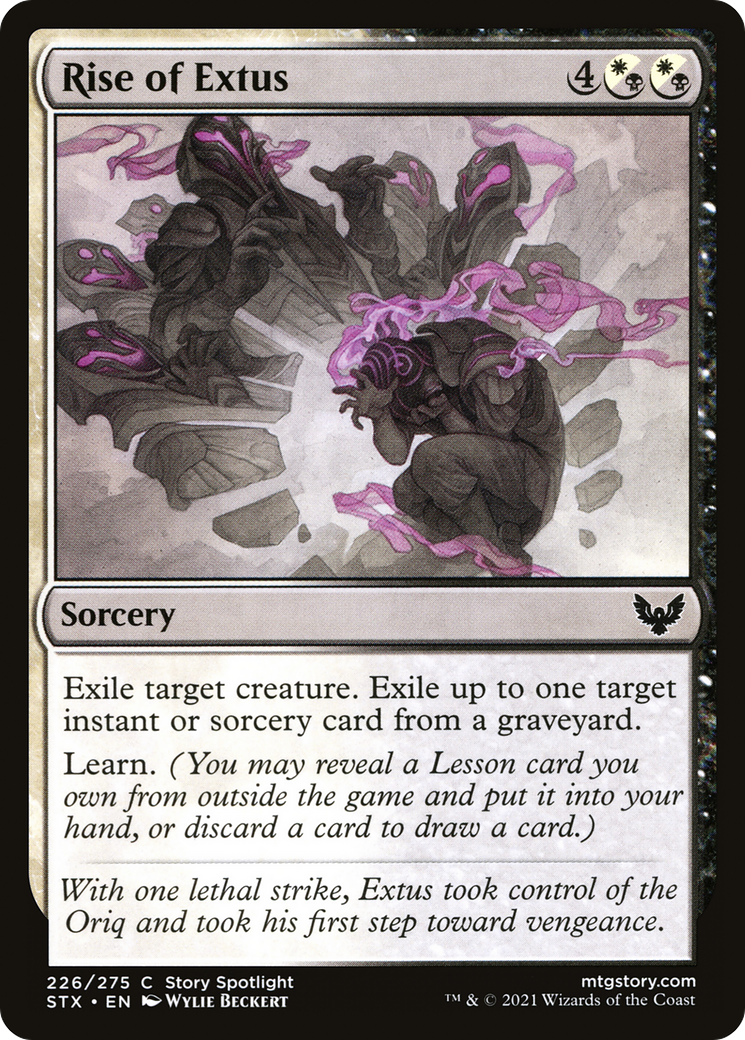 Rise of Extus (226) Foil - Strixhaven: School of Mages
