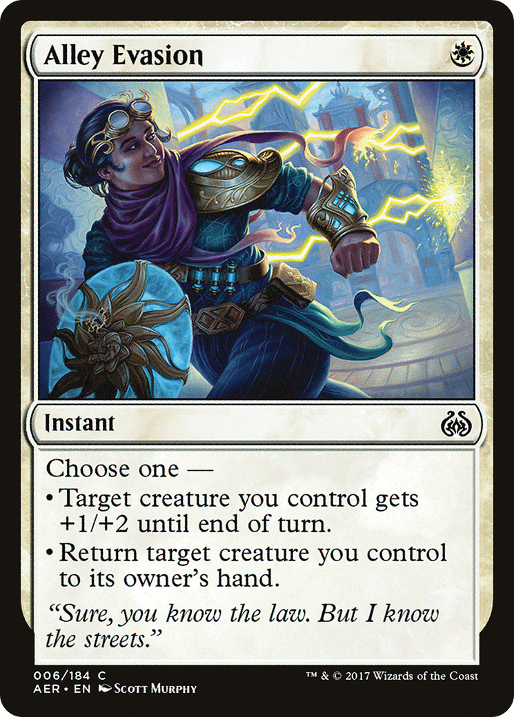 Alley Evasion (006) Foil - Aether Revolt