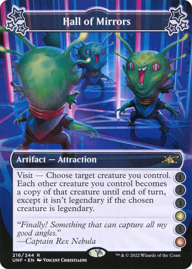 Hall of Mirrors (216b) Foil - Unfinity
