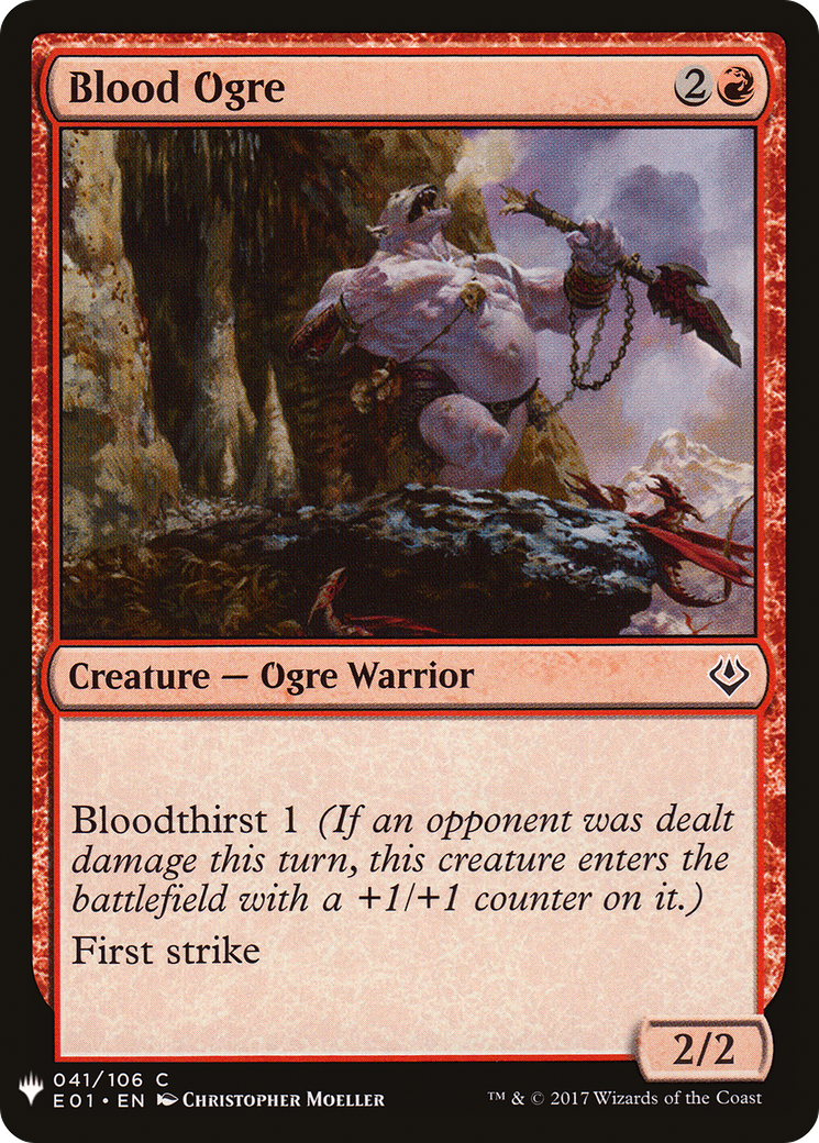 Blood Ogre (E01-41) - The List