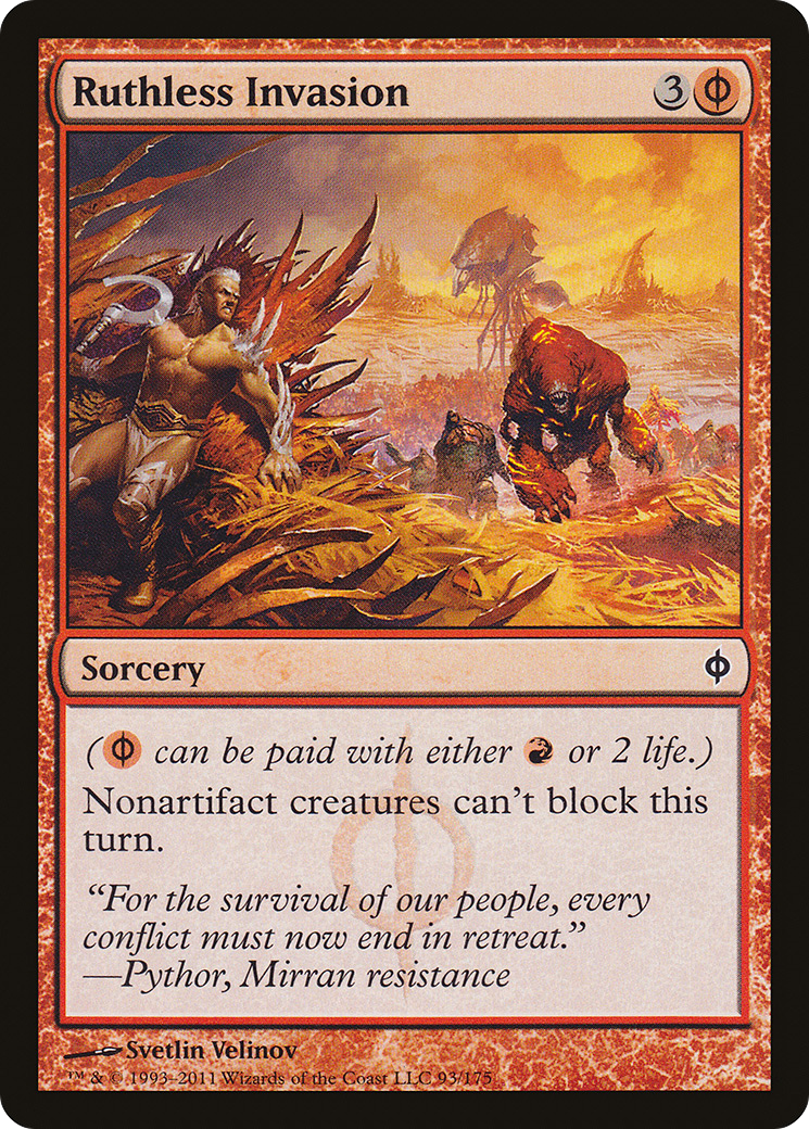 Ruthless Invasion (093) - New Phyrexia
