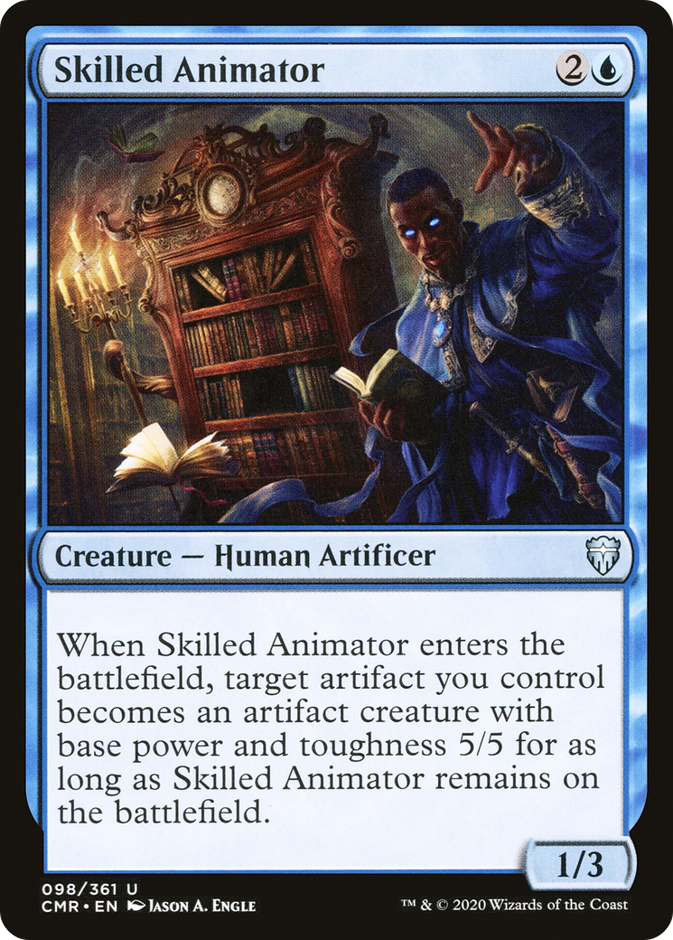 Skilled Animator (098) Foil - Commander Legends