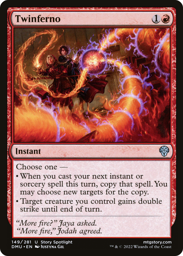 Twinferno (149) Foil - Dominaria United