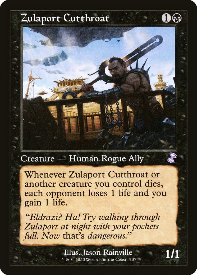 Zulaport Cutthroat (Retro) (337) Foil - Time Spiral Remastered