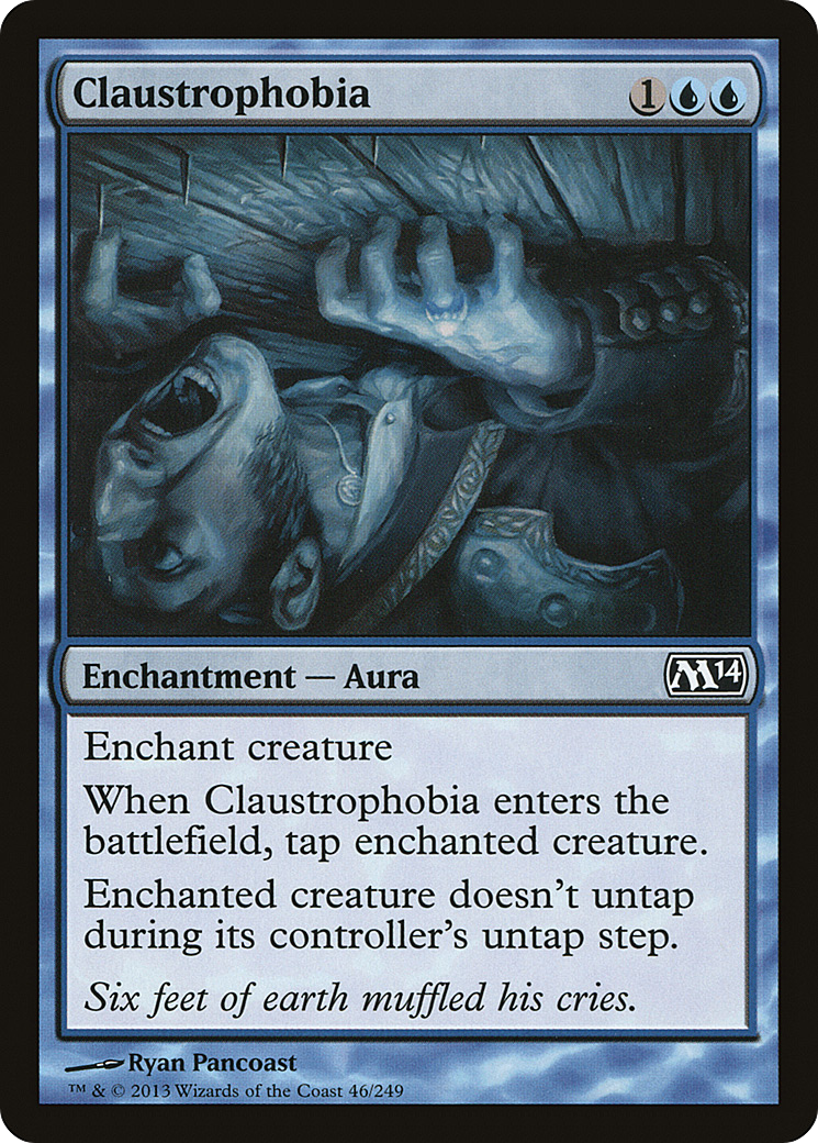 Claustrophobia (046) Foil - Magic 2014