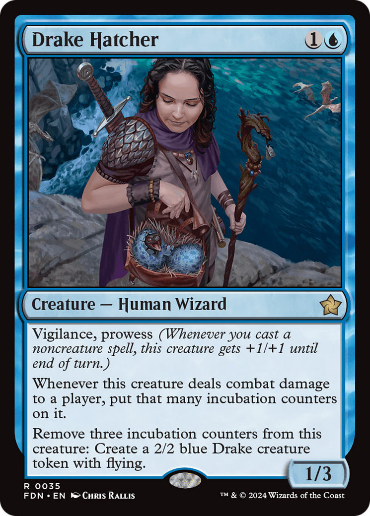Drake Hatcher (035) Foil - Foundations