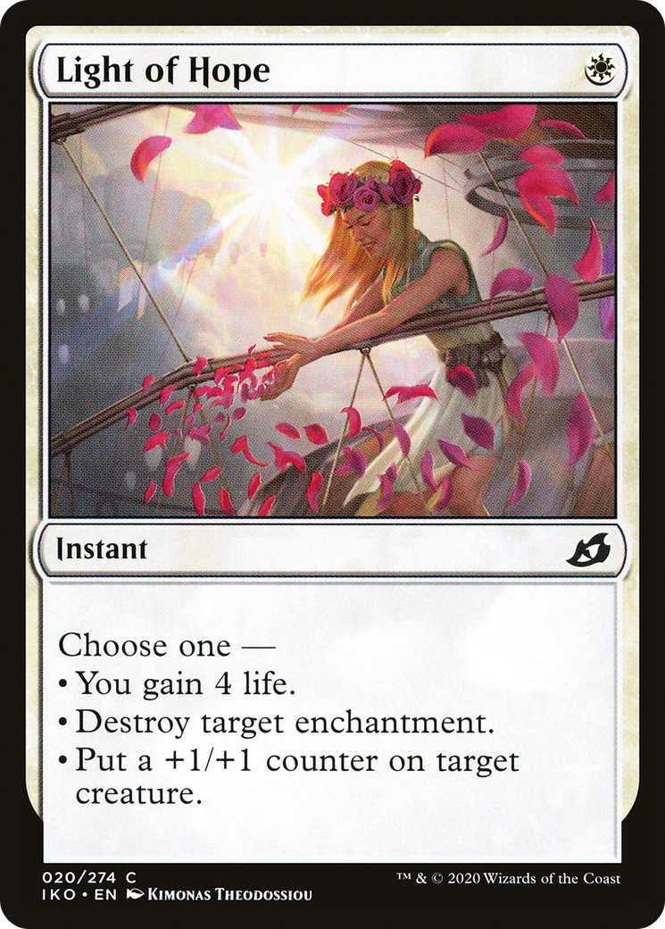Light of Hope (020) Foil - Ikoria: Lair of Behemoths