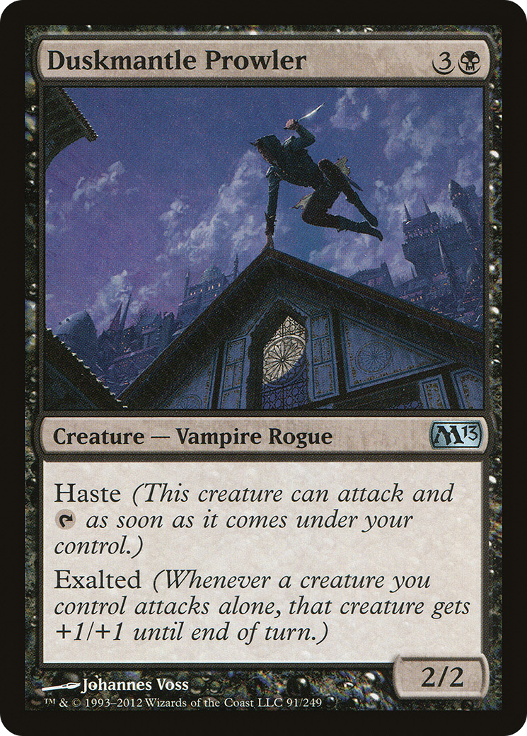 Duskmantle Prowler (091) Foil - Magic 2013