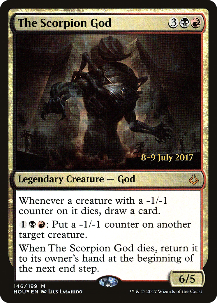 The Scorpion God (146) Foil - Hour of Devastation Promos