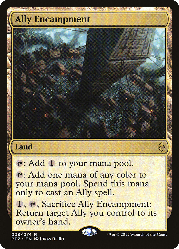 Ally Encampment (228) - Battle for Zendikar