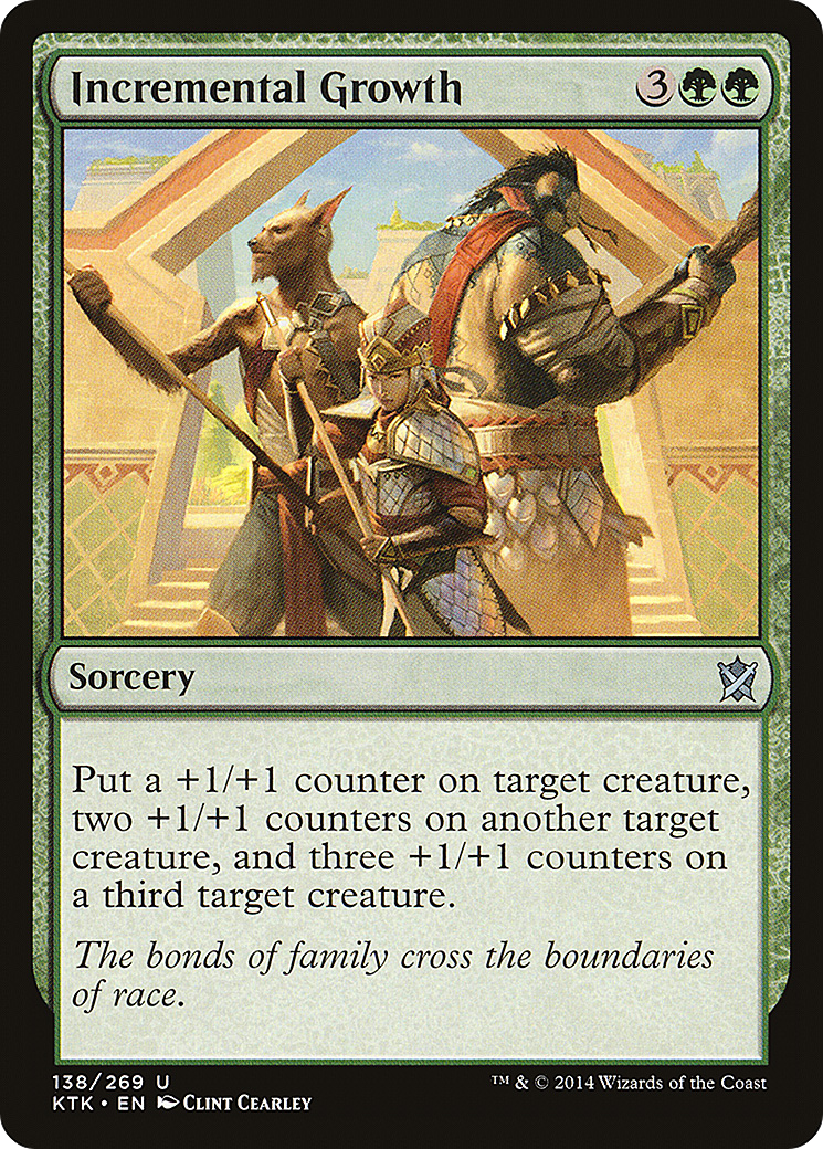 Incremental Growth (138) Foil - Khans of Tarkir