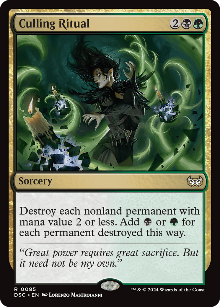 Culling Ritual (085)