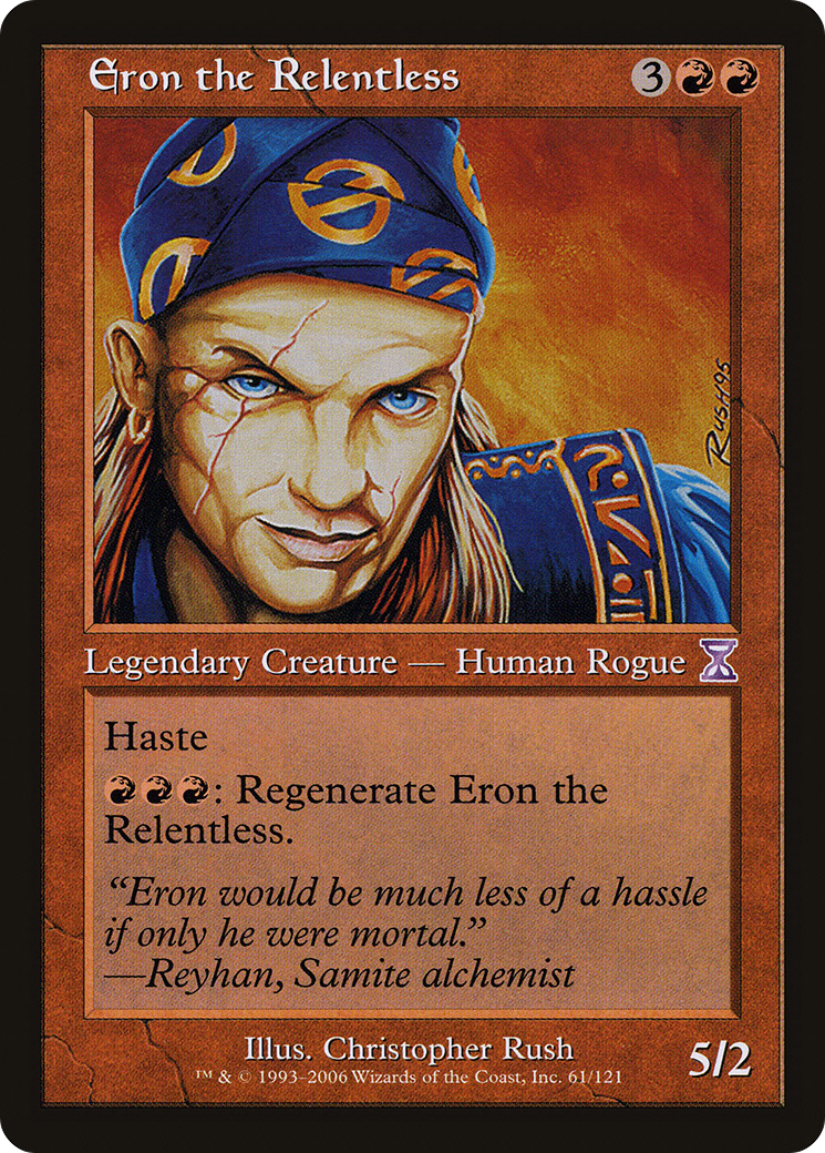 Eron the Relentless (Retro) (061) Foil - Time Spiral Timeshifted