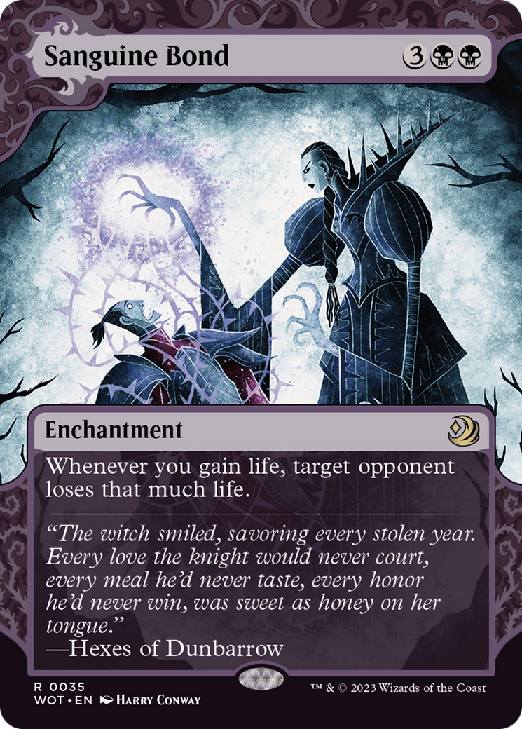 Sanguine Bond (Showcase) (035) Foil - Wilds of Eldraine: Enchanting Tales