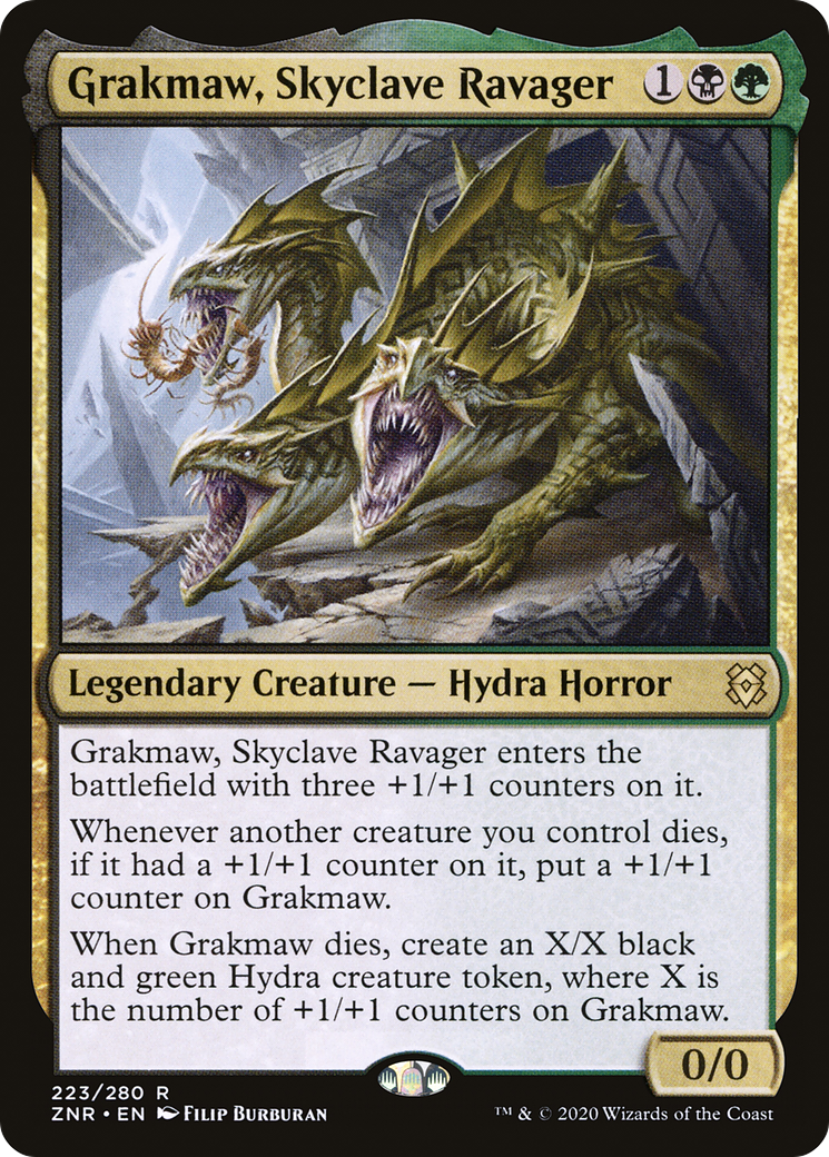 Grakmaw, Skyclave Ravager (223) Foil - Zendikar Rising