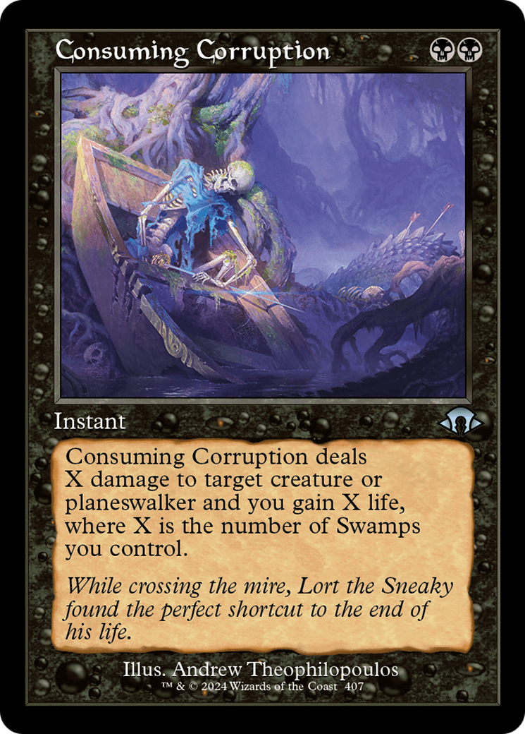 Consuming Corruption (Retro) (407) Foil - Modern Horizons 3