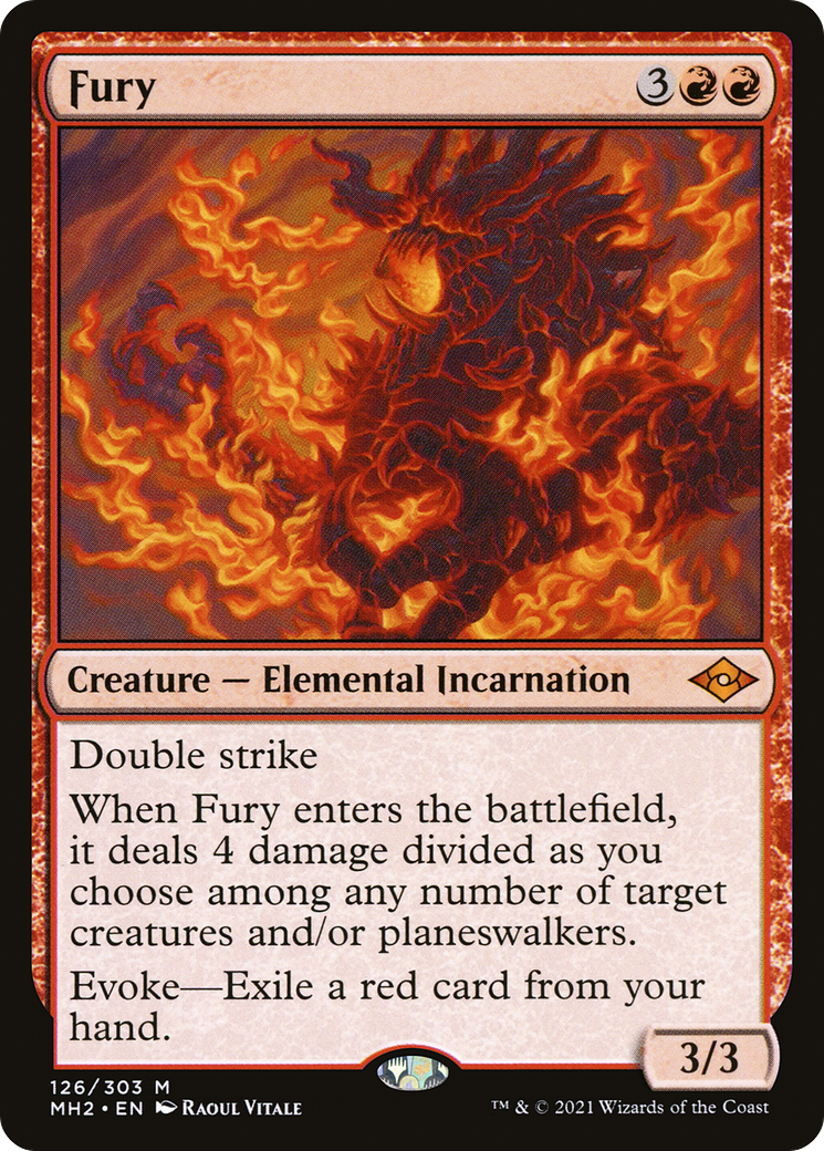 Fury (126) Foil - Modern Horizons 2