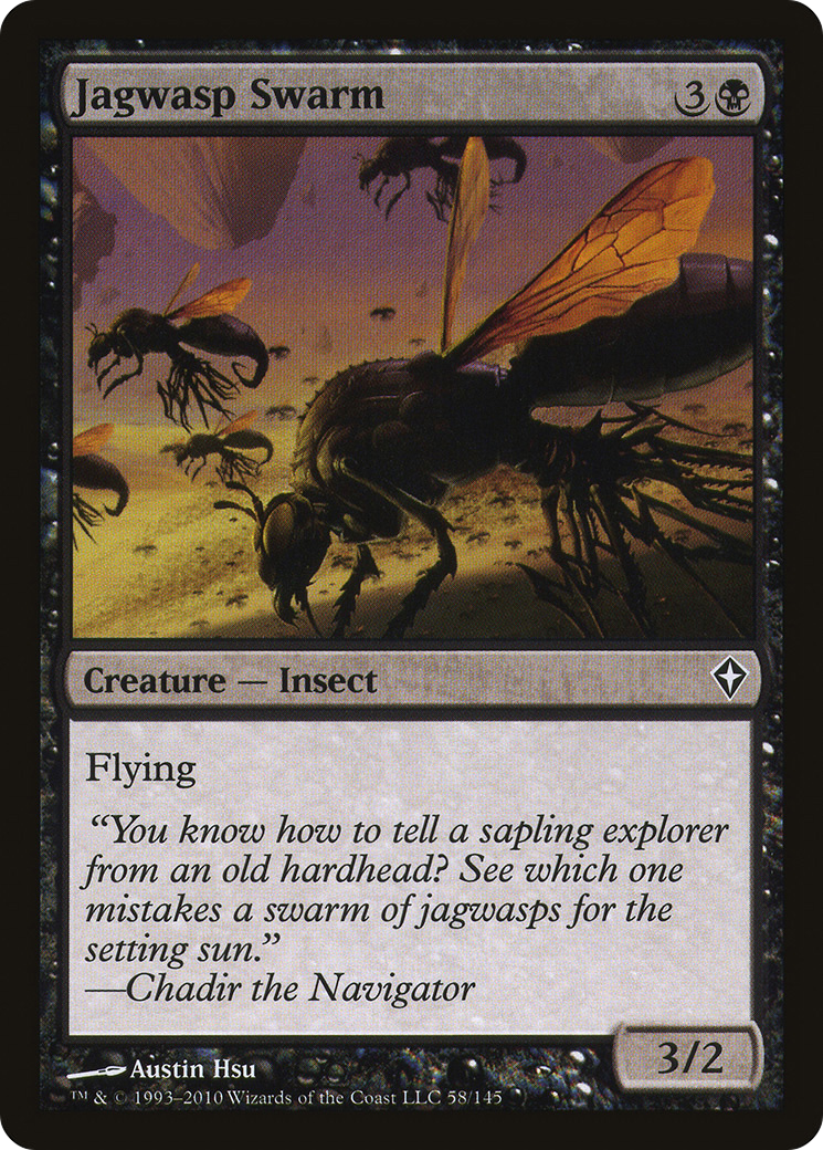 Jagwasp Swarm (058) Foil - Worldwake