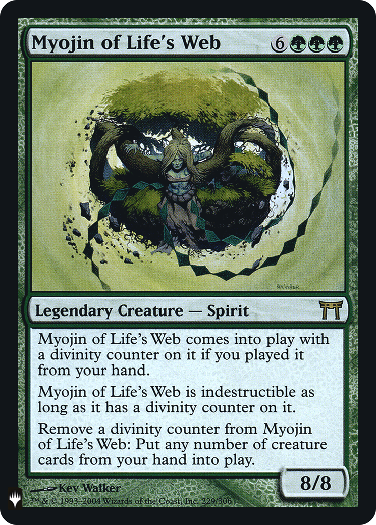 Myojin of Life's Web (CHK-229) Foil - The List