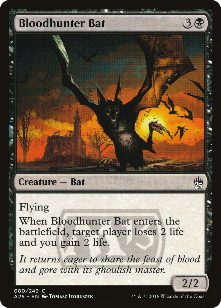 Bloodhunter Bat (080) Foil - Masters 25