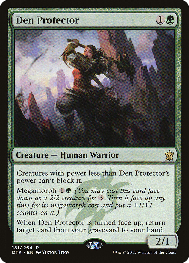 Den Protector (181) Foil - Dragons of Tarkir