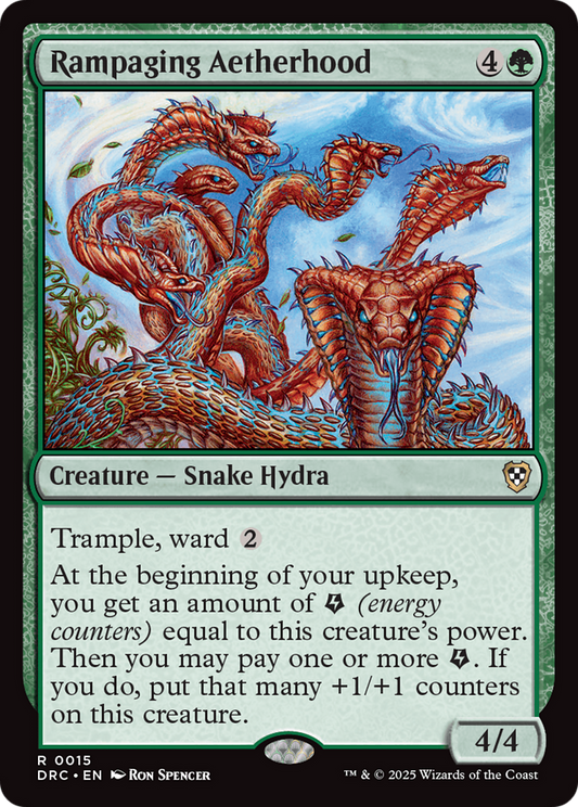 Rampaging Aetherhood (015) - Commander: Aetherdrift