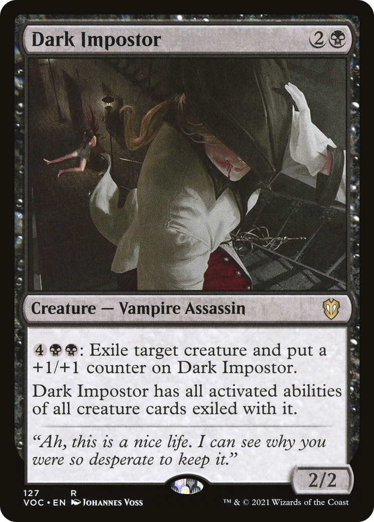 Dark Impostor (127) - Crimson Vow Commander