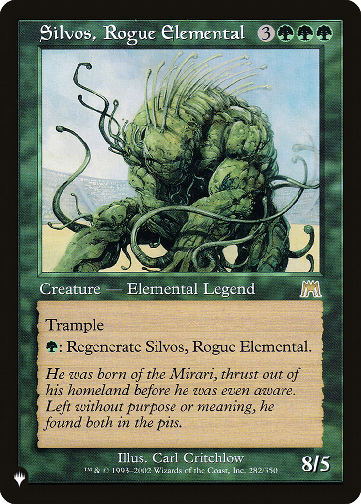 Silvos, Rogue Elemental (Retro) (ONS-282) - The List