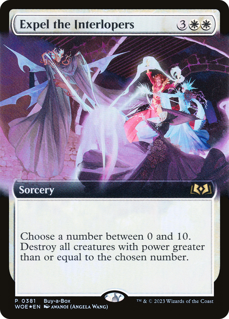 Expel the Interlopers (Extended Art) (381) Foil - Wilds of Eldraine