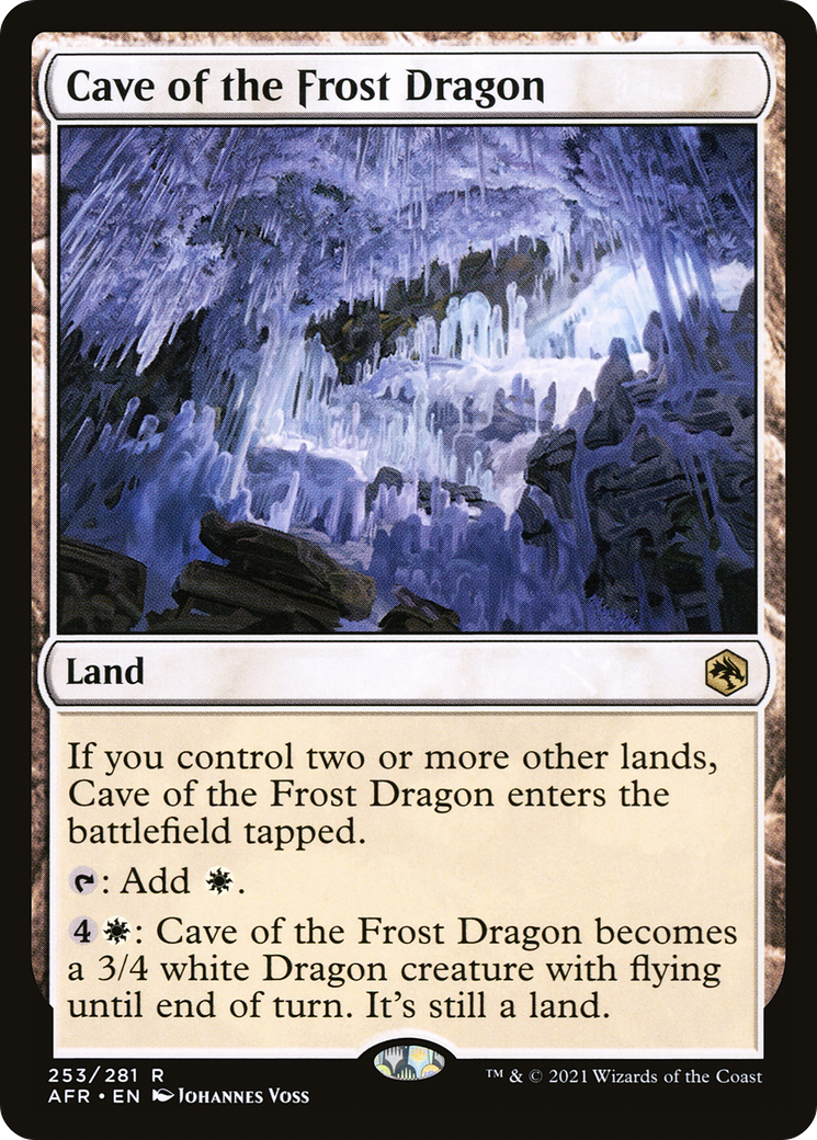 Cave of the Frost Dragon (253) - Adventures in the Forgotten Realms