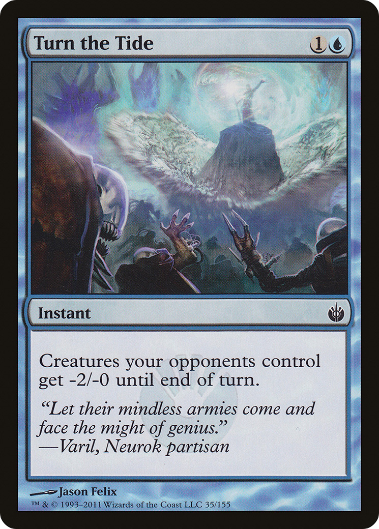 Turn the Tide (035) Foil - Mirrodin Besieged