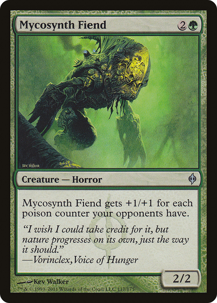 Mycosynth Fiend (117) Foil - New Phyrexia