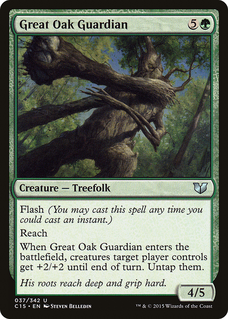 Great Oak Guardian (037) - Commander 2015