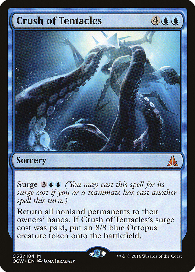 Crush of Tentacles (053) Foil - Oath of the Gatewatch