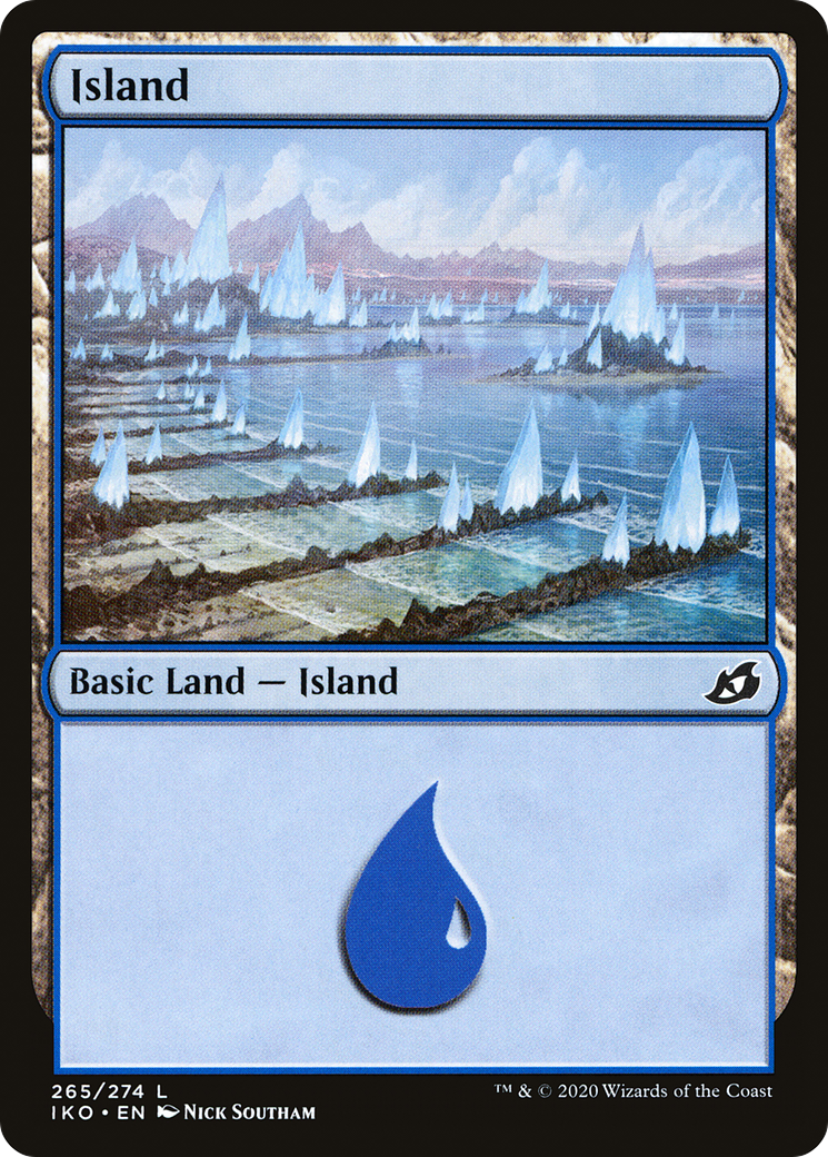 Island (265) Foil - Ikoria: Lair of Behemoths