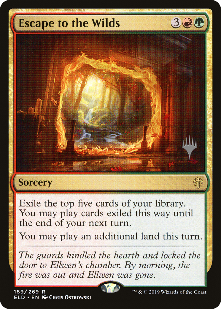 Escape to the Wilds (189p) - Throne of Eldraine Promos