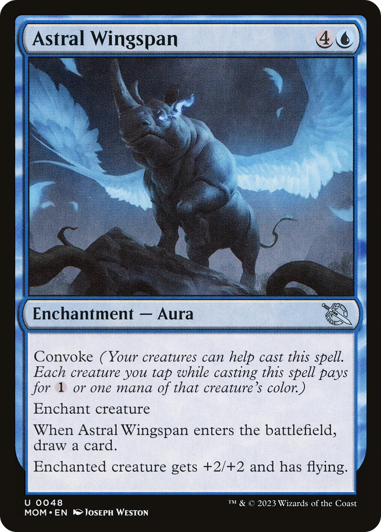 Astral Wingspan (048) Foil - March of the Machine