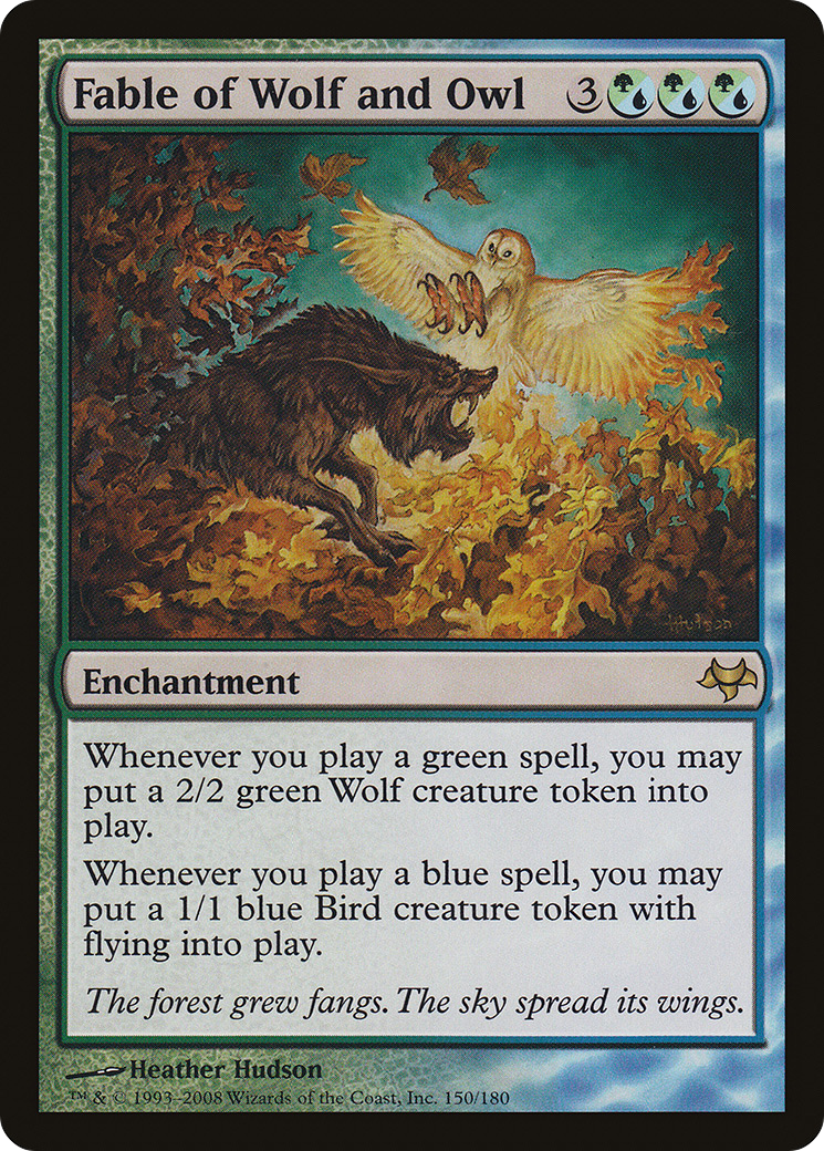 Fable of Wolf and Owl (150) - Eventide