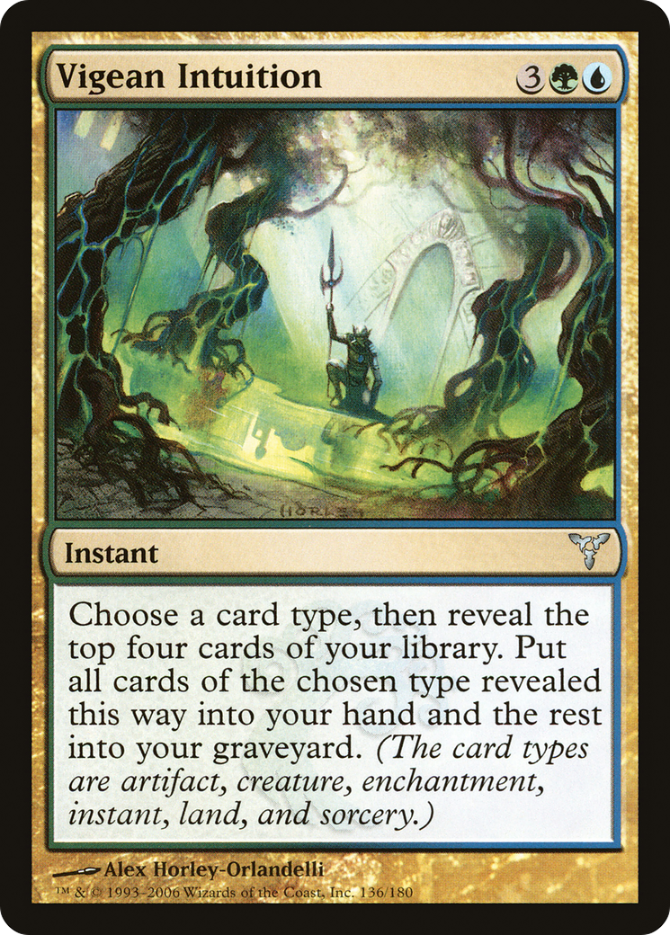 Vigean Intuition (136) Foil - Dissension