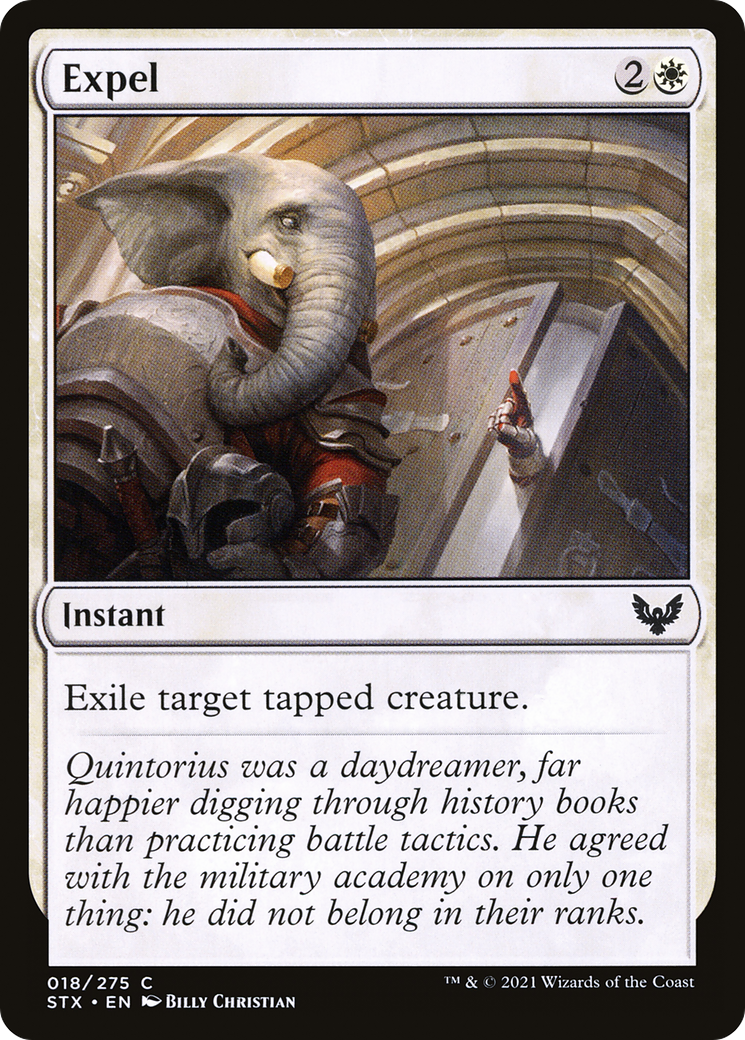 Expel (018) Foil - Strixhaven: School of Mages