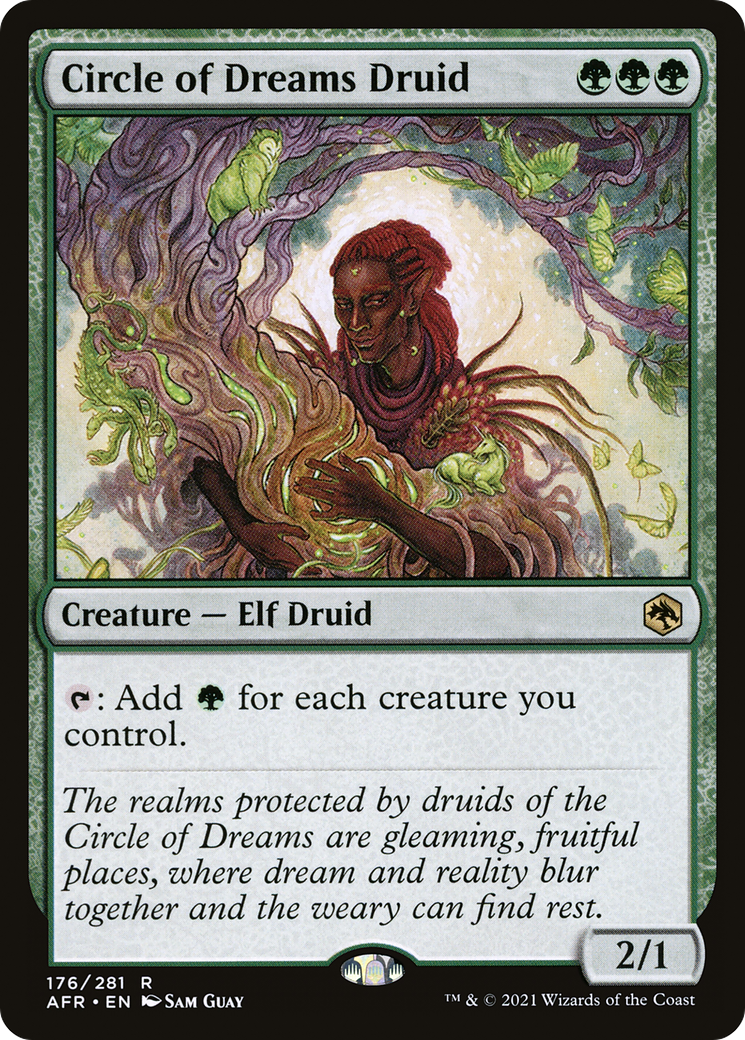 Circle of Dreams Druid (176) Foil - Adventures in the Forgotten Realms