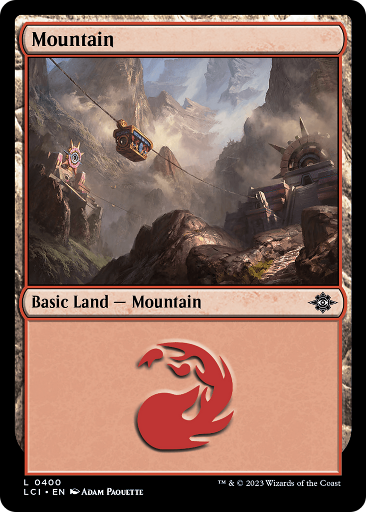 Mountain (400) Foil - The Lost Caverns of Ixalan