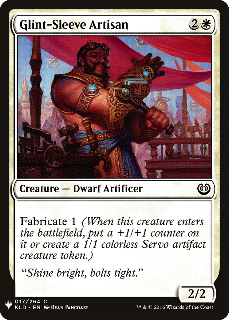 Glint-Sleeve Artisan (KLD-17) - The List