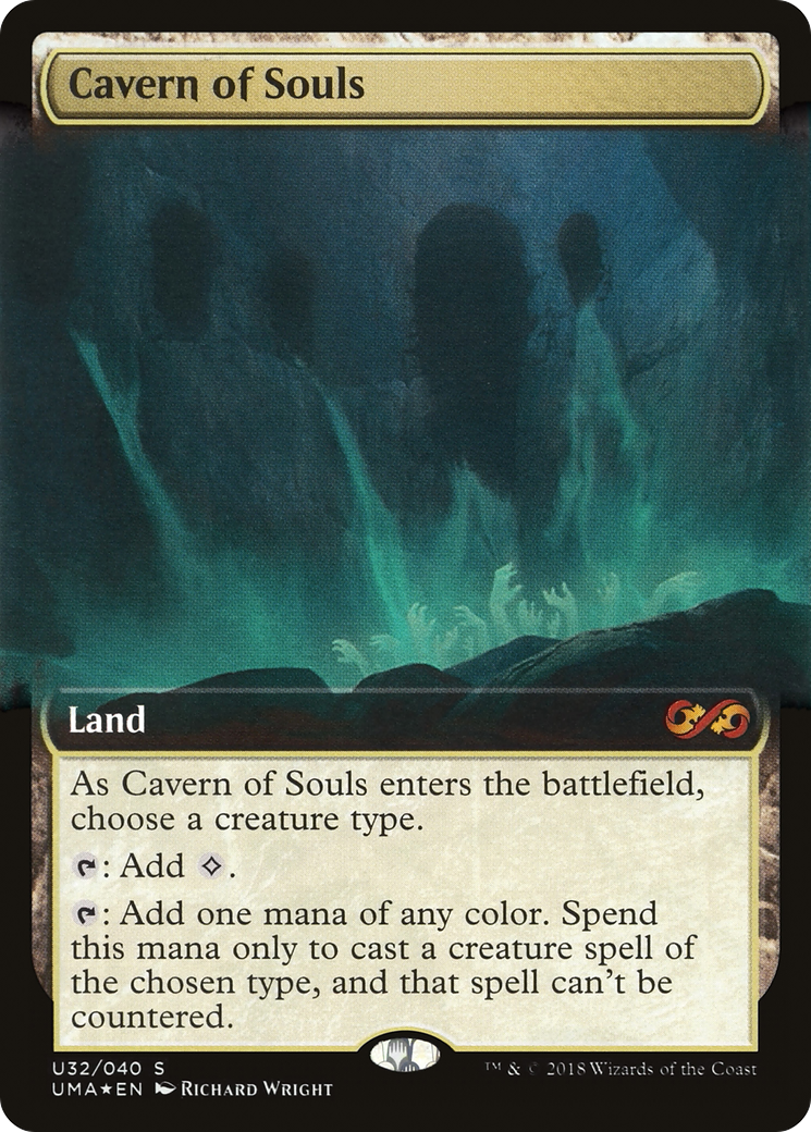 Cavern of Souls (Extended Art) (U32) Foil - Ultimate Box Topper